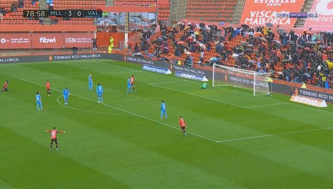 هدف مايوركا الرائع في مرمي فالنسيا بالدوري الاسباني