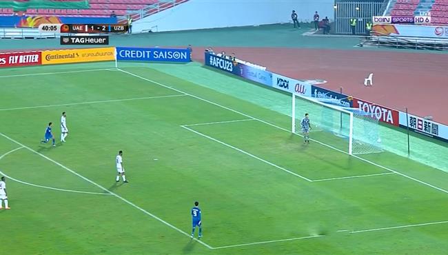 هدف اوزبكستان العالمي في مرمي الامارات كأس اسيا تحت 23 سنة