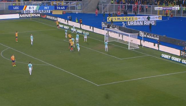 اهداف مباراة انتر ميلان وليتشي 1 1 الدوري الايطالي