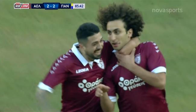 هدفا عمرو وردة في مرمي بانيتوليكوس بالدوري اليوناني