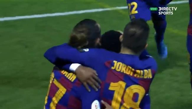 اهداف مباراة برشلونة وابيزا 2 1 كأس ملك اسبانيا