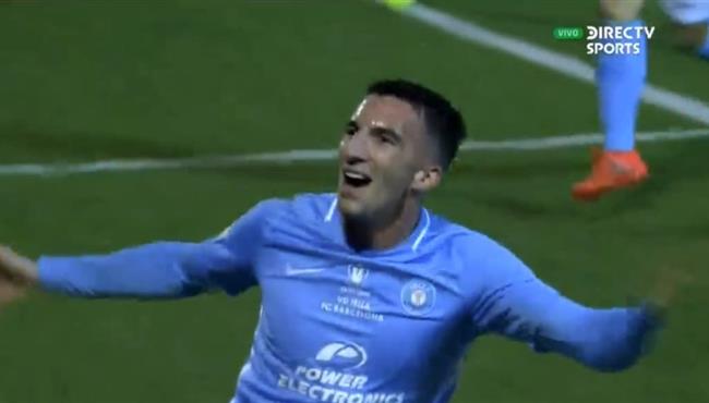 هدف ابيزا الاول في مرمي برشلونة بكأس اسبانيا