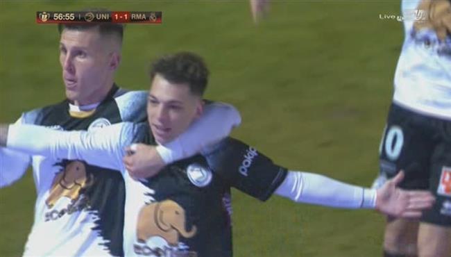 هدف رائع لـ سالامانكا في مرمي ريال مدريد بكأس ملك اسبانيا