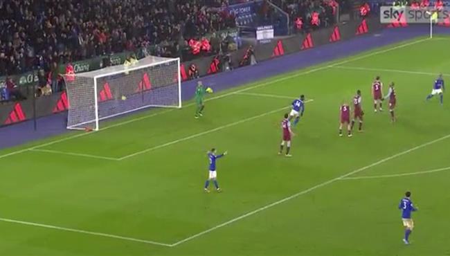 اهداف مباراة ليستر سيتي ووست هام 4 1 الدوري الانجليزي