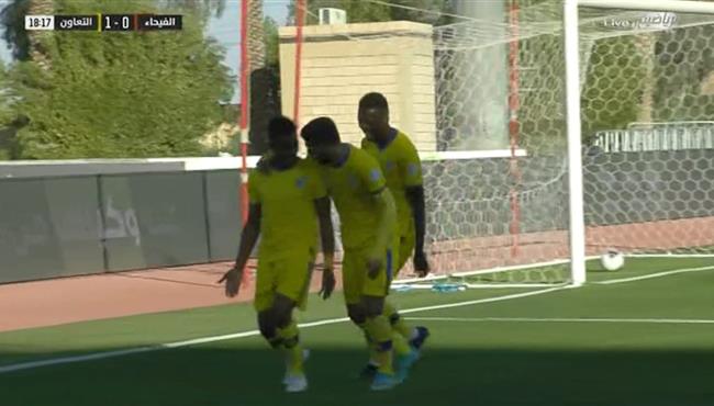 اهداف مباراة التعاون والفيحاء 2 2 الدوري السعودي