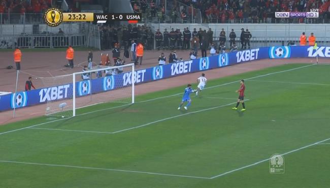 هدف الوداد الثاني فى مرمى اتحاد العاصمه 2 0 دوري ابطال افريقيا