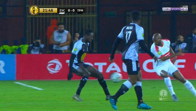 مهارة رائعه من شكيابالا في مباراة الزمالك ومازيمبي