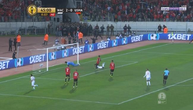 هدف الوداد الثالث فى مرمى اتحاد العاصمه 3 0 دوري ابطال افريقيا