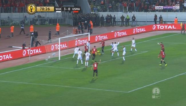 هدف اتحاد العاصمة الاول فى مرمى الوداد 1 3 دوري ابطال افريقيا