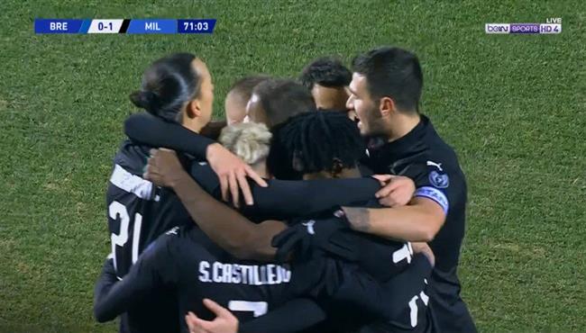 هدف فوز ميلان علي بريشيا 1 0 الدوري الايطالي