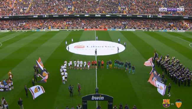 ملخص مباراة فالنسيا وبرشلونة 2 0 تعليق حفيظ دراجي