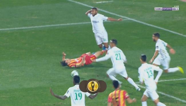 هل حرم الحكم الترجي من ركلة جزاء امام الرجاء في دوري ابطال افريقيا