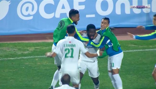هدف تعادل الرجاء الصاروخي مع الترجي 1 1 دوري ابطال افريقيا