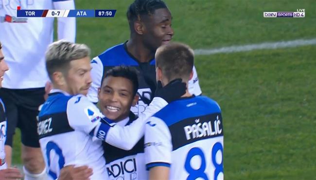 اهداف مباراة اتالانتا وتورينو 7 0 الدوري الايطالي