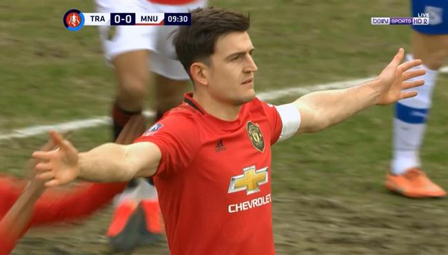 هدف ماجواير الرائع في مرمي ترانمير روفرز كأس الاتحاد الانجليزي