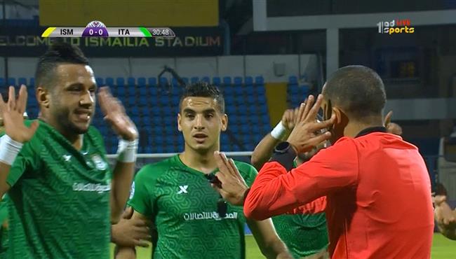 هدف الاتحاد الملغي في مرمي الاسماعيلي بالبطولة العربية