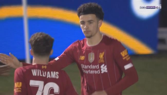 هدف ليفربول الاول في مرمي شروزبري بكأس الاتحاد الإنجليزي