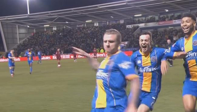 هدف تعادل شروزبري مع ليفربول 2 2 كأس الاتحاد الانجليزي