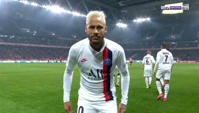 هدف نيمار الاول الرائع في مرمي ليل بالدوري الفرنسي