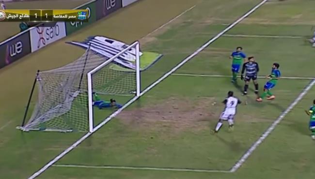 اهداف مباراة مصر المقاصة وطلائع الجيش 1 1 الدوري المصري