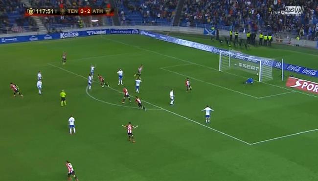 اهداف وركلات ترجيح مباراة اتلتيك بلباو وتينيريفي بكاس ملك اسبانيا