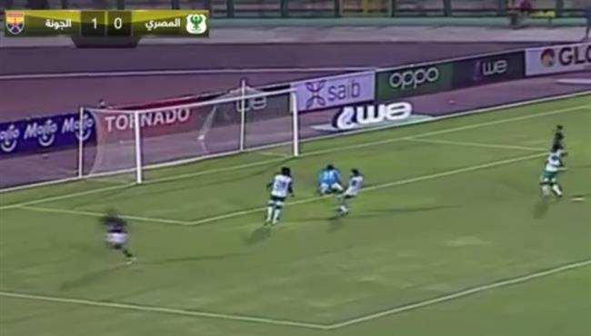 اهداف مباراة الجونة والمصري 2 1 الدوري المصري
