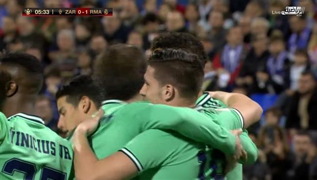 اهداف مباراة ريال مدريد وريال سرقسطة 4 0 كاس ملك اسبانيا