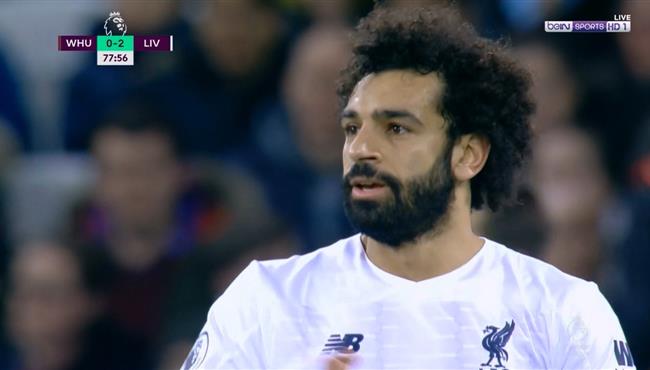 القائم يحرم محمد صلاح من تسجيل هدف ثاني في مرمي وست هام