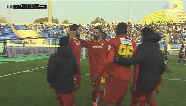 هدف ضمك الاول في مرمي النصر بالدوري السعودي