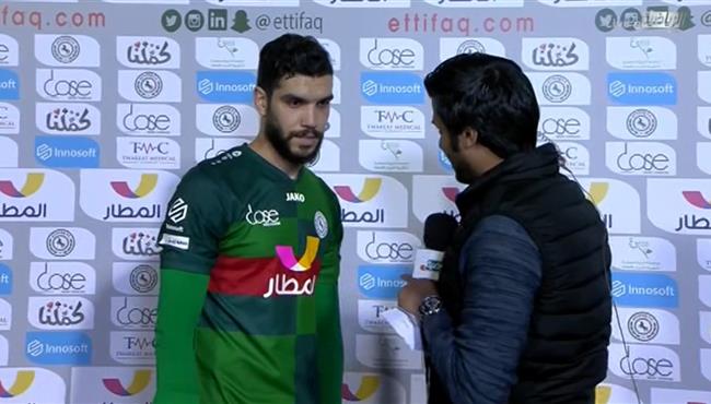 تصريحات وليد أزارو بعد أول مشاركة مع الاتفاق في الدوري السعودي