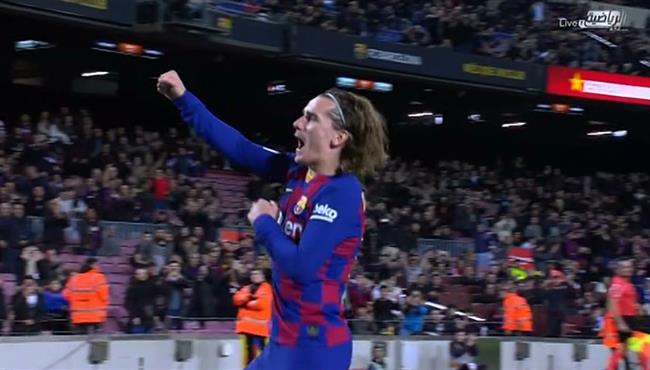 هدف جريزمان فى مرمى ليجانيس 1 0 كاس ملك اسبانيا