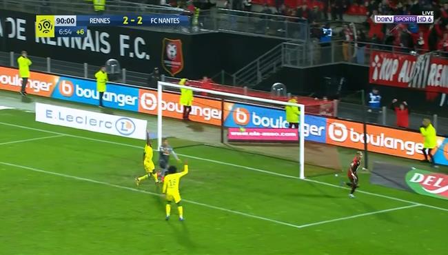 اهداف مباراة رين ونانت المثيرة 3 2 الدوري الفرنسي