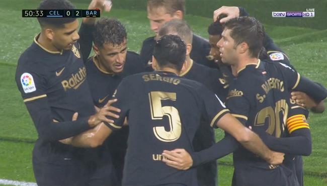 اهداف مباراة برشلونة وجيرونا 3 1 مباراة ودية بطولات