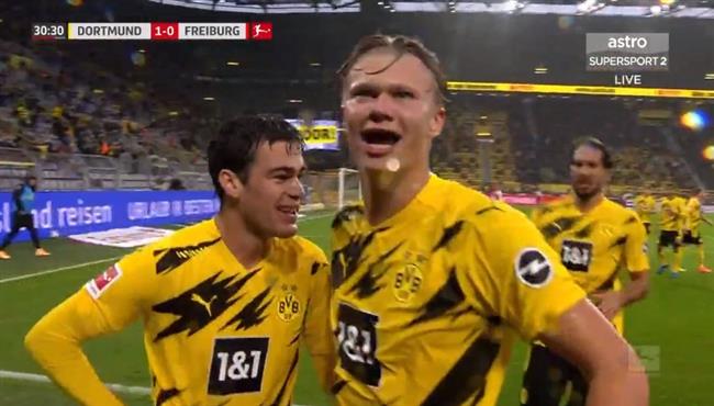 اهداف مباراة بوروسيا دورتموند وفرايبورج 4 0 الدوري الالماني