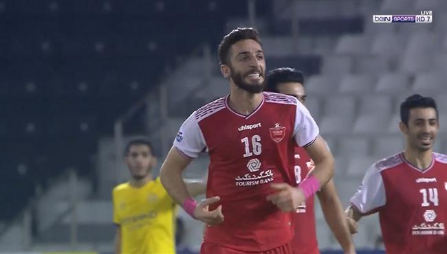 هدف تعادل برسبوليس مع النصر (1-1) دوري ابطال اسيا