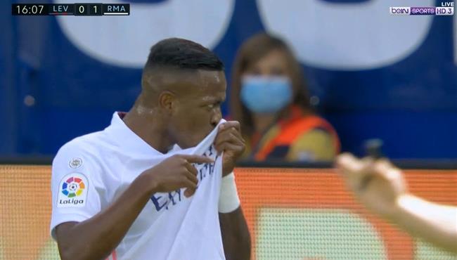 هدف ريال مدريد الاول الرائع في مرمي ليفانتي فينيسيوس جونيور