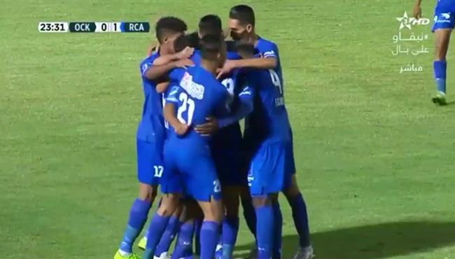 اهداف مباراة الرجاء وخريبكة 2 1 الدوري المغربي