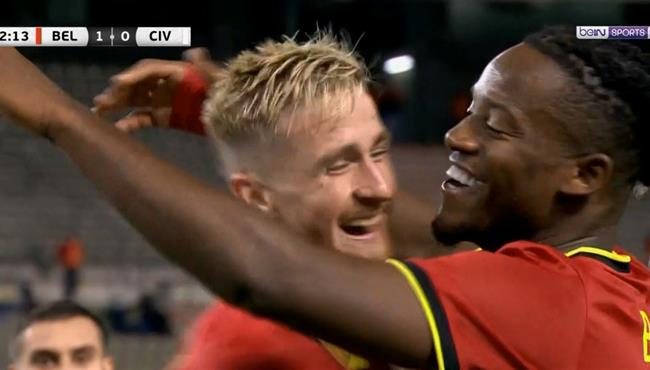 اهداف مباراة بلجيكا وكوت ديفوار 1 1 مباراة ودية