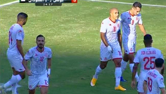 اهداف مباراة تونس والسودان 3 0 مباراة ودية