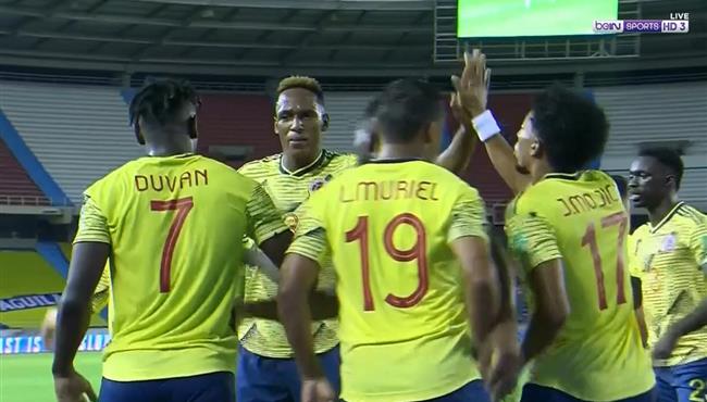 اهداف مباراة كولومبيا وفنزويلا 3 0 تصفيات كاس العالم