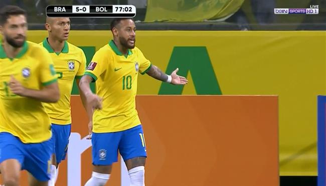 هدف نيمار الملغي في مرمي بوليفيا