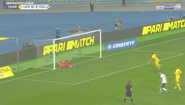 هدف اوكرانيا الاول فى مرمي المانيا 1 2 دوري الامم الاوروبيه