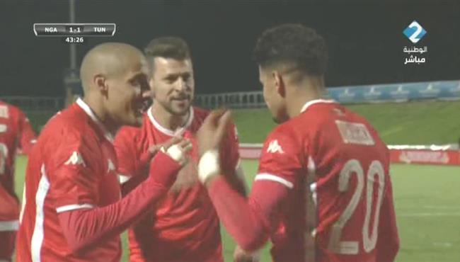 هدف تعادل تونس مع نيجيريا 1 1 محمد دراغر