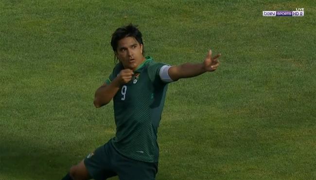 هدف بوليفيا الاول في مرمي الارجنتين بتصفيات كأس العالم