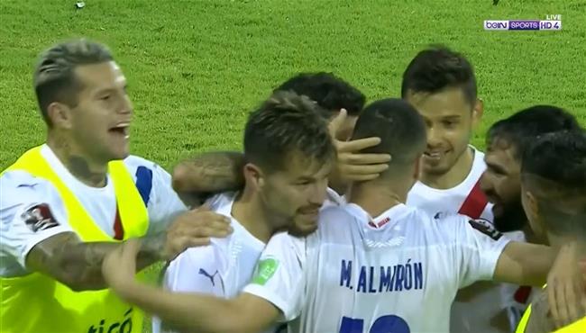 هدف فوز باراجواي علي فنزويلا 1 0 تصفيات كاس العالم
