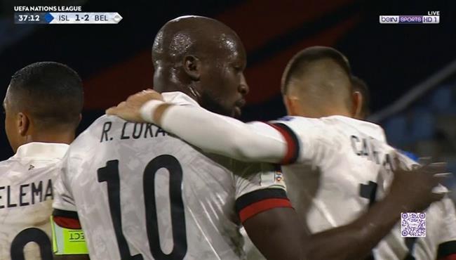 اهداف مباراة بلجيكا وايسلندا 2 1 دوري الامم الاوروبية