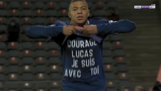 هدف مبابي الرائع في مرمي نيم بالدوري الفرنسي