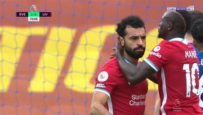 هدف محمد صلاح الرائع في مرمي ايفرتون