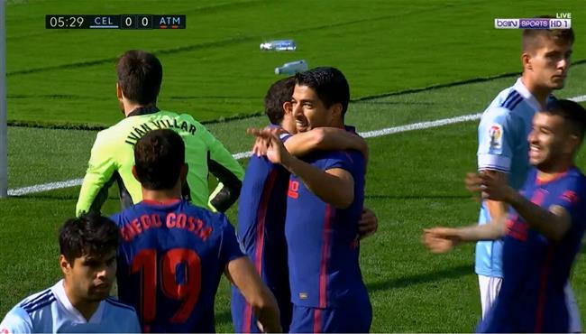 هدف لويس سواريز في مرمي سيلتا فيجو بالدوري الاسباني