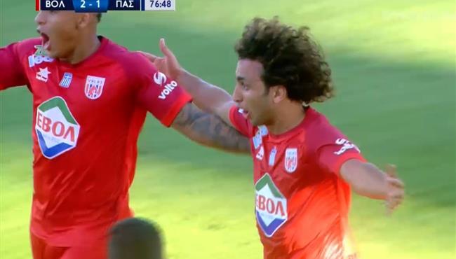 هدف عمرو وردة في مرمي جيانينا بالدوري اليوناني